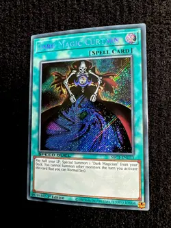 🔥 YUGIOH • DARK MAGIC CURTAIN • SECRET RARE • SBC1-ENG13 • SPEED DUEL • NM 🔥 - Image 3