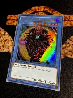 YUGIOH • MAGICIAN OF BLACK CHAOS • ULTRA RARE • SBTK-EN001 • 1st EDITION • NM - Image 3