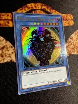 YUGIOH • MAGICIAN OF BLACK CHAOS • ULTRA RARE • SBTK-EN001 • 1st EDITION • NM - Image 4