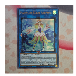 Konami Yu-Gi-Oh! Marincess Coral Anemone MP20-EN119 Ultra Rare 1st Ed - Image 1