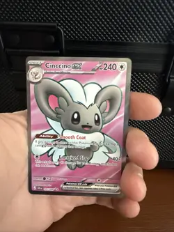 Pokemon Cinccino ex ME04: Chaos Rising CRI ULTRA RARE HOLO 105/086 NM - Image 1