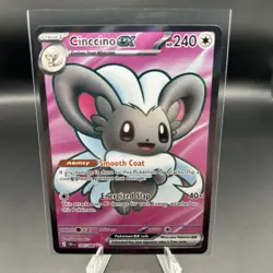Cinccino ex 105/086 Holo Ultra Rare Chaos Rising Pokemon Pack Fresh - NM - Image 1