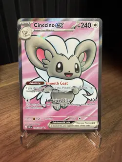 Pokemon TCG Cinccino ex 105/086 Chaos Rising Holo Ultra Rare - NM - Image 2
