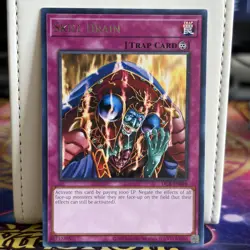 25TH ANNIVERSARY UNLIMITED SKILL DRAIN RARE DCR-EN049 YUGIOH CARD - Image 1