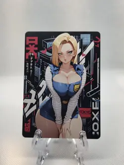 Andriod 18 Dragon Ball Z Waifu Card - Image 1