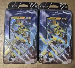 POKEMON LOT OF 2 TCG ZERAORA V BATTLE DECKS 120 CARD TOTAL NIB - Image 1