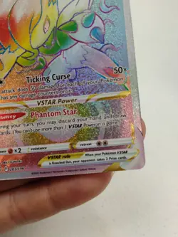 Pokemon Hisuian Zoroark VSTAR 203/196 Rainbow Secret Rare Card Lost Origin NM - Image 5