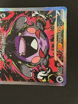 Morpeko ex 117/084 Me05: Pitch Black Holo | Near Mint | SIR Pokemon Card - Image 3