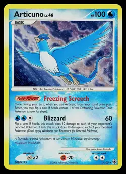 Pokemon Card - Articuno Majestic Dawn 1/100 Holo Rare - Image 1