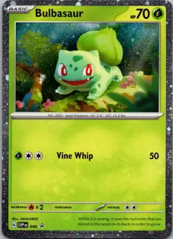 Bulbasaur - (Cosmos Holo) Promo SV: Scarlet & Violet Promo Cards 046 NM - Image 1