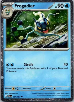 Frogadier - (Cosmos Holo) Promo Miscellaneous Cards & Products 057/197 NM - Image 1