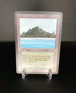 Custom Game Card-Tropical Island-LP Condition - Image 1