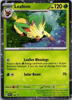 Leafeon - (Cosmos Holo) Promo SV: Scarlet & Violet Promo Cards 170 NM - Image 1
