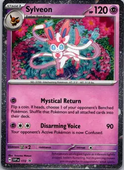 Sylveon - (Cosmos Holo) Promo SV: Scarlet & Violet Promo Cards 172 NM - Image 1