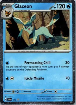 Glaceon - (Cosmos Holo) Promo SV: Scarlet & Violet Promo Cards 171 NM - Image 1