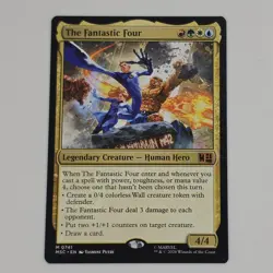 MTG The Fantastic Four NM+ Commander: Marvel Super Heroes Mythic Rare Card Reg - Image 1