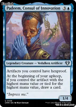 Padeem, Consul of Innovation EN [CMM - 109] - LP TCG MTG - Image 1