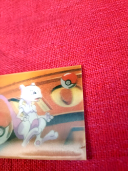 Mewtwo Shitajik 1998 Japan new Pokemon Meiji promo 3D Change Card rare TCG NM - Image 4