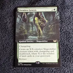 Formless Genesis (Extended Art) DSC 0061 Magic MTG NM - Image 1