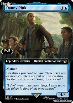 Danny Pink (Extended Art) (Surge Foil) EN [WHO - 947] - NM TCG MTG - Image 1