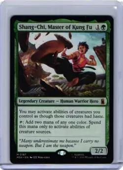 Shang-Chi, Master of Kung Fu #187 Marvel Super Heroes Mythic Magic the Gathering - Image 1