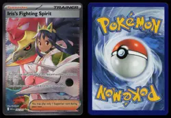 Iris's Fighting Spirit 292/217 Ascended Heroes ASC Illustration Rare Pokemon NM - Image 3