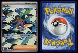 Surfer 293/217 Ascended Heroes ASC Special Illustration Rare Holo Pokemon NM - Image 3