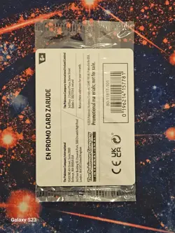 Zarude 056/084 Pokemon EB Games Stamped Promo card - Sealed - Image 2