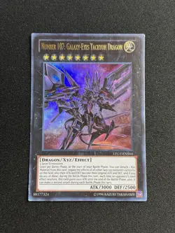 Yugioh! / Number 107: Galaxy-Eyes Tachyon Dragon / MP14-EN024 / Ultra Rare / LP - Image 1