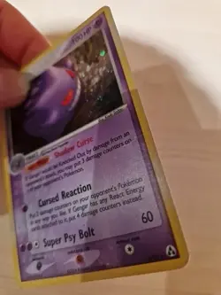 Pokemon Gengar TCG Card 5/92 EX Legend Maker Holo Rare - Image 2