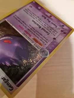 Pokemon Gengar TCG Card 5/92 EX Legend Maker Holo Rare - Image 3