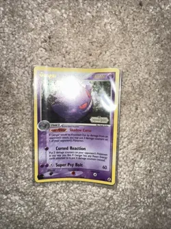 Pokemon Gengar TCG Card 5/92 EX Legend Maker Holo Rare - Image 2