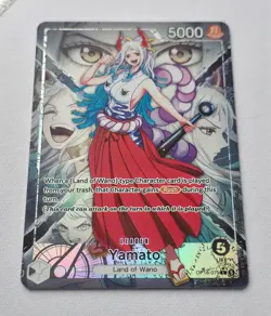 One Piece TCG- Yamato OP16-079 Alternate Art- The Time of Battle- VERY MINT - Image 4