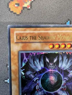 Caius the Shadow Monarch 1st Edition SDDE-EN001 Ultra Rare - LP/MP - YuGiOh! - Image 3