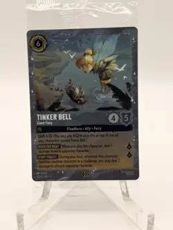 Tinker Bell - Giant Fairy 11 Disney Lorcana Promo Cards Holo SEALED - Image 1