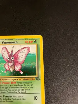 Vintage Venomoth Holo 13/64 Jungle Set Pokemon Card WOTC 1999 LP - Image 4