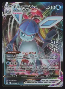 Pokemon Glaceon VMAX 041/203 Miscellaneous Cards & Products Ultra Rare - Image 1