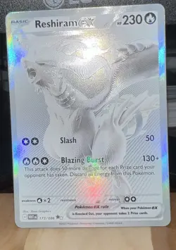 Pokemon TCG Reshiram EX White Flare Mint-Near Mint Condition Card 174/086 BWR - Image 1