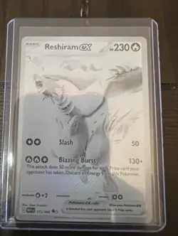 Pokemon TCG Reshiram EX White Flare Mint-Near Mint Condition Card 174/086 BWR - Image 2