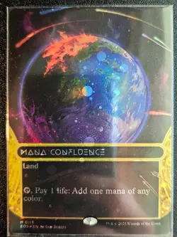 Mana Confluence (0115) NM (Borderless) (Galaxy Foil) Edge of Eternities: Stellar - Image 1