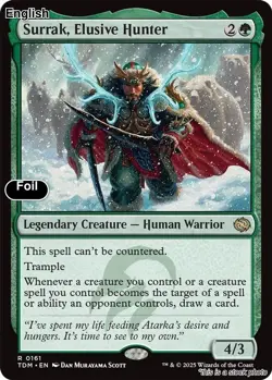 Surrak, Elusive Hunter [TDM - 161]LPFoil - Image 1