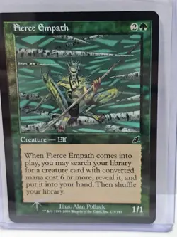 Fierce Empath Foil LP Scourge Magic the Gathering - Image 1