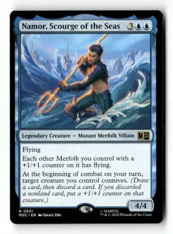Namor, Scourge of the Seas 631 Magic MSC Rare NM - Image 2