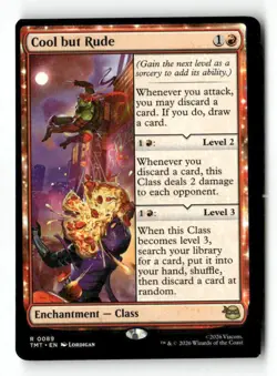Cool but Rude 89 Rare MTG TMT NM - Image 2