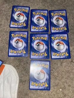 Lot of 7 Holos/Non Holo POKEMON Card Older Reverse Rares/Uncommon/Common - Image 2