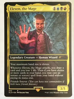 MTG ELEVEN, THE MAGE R SECRET LAIR DROP SERIES 343 FOIL NM - Image 1
