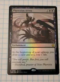 MTG Phyrexian Arena (FDN) Unique and Miscellaneous Promos Foil 0728 P - Image 1