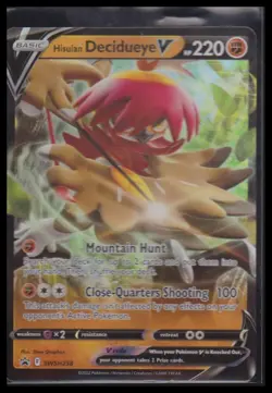 SWSH: Sword & Shield Promo Cards #SWSH238 Hisuian Decidueye V - Image 1