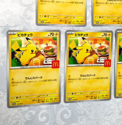 Pokemon Card Pikachu 020/M-P McDonald's Promo Limited 2025 Japanese Set of 5 - Image 3
