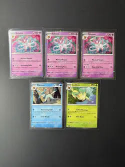 Pokemon TCG Lot of 5 Prismatic Evolutions PROMO CARDS - Image 1